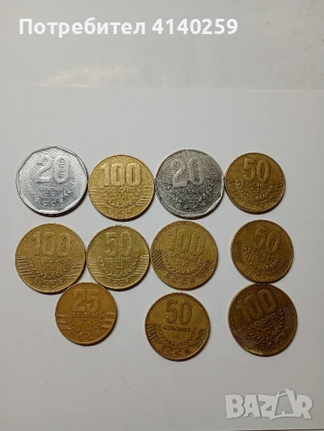 Коста Рика монети 100 колонес 2000 г , снимка 1