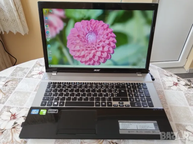 Лаптоп Acer Aspire V3-771G, снимка 4 - Лаптопи за дома - 55817193