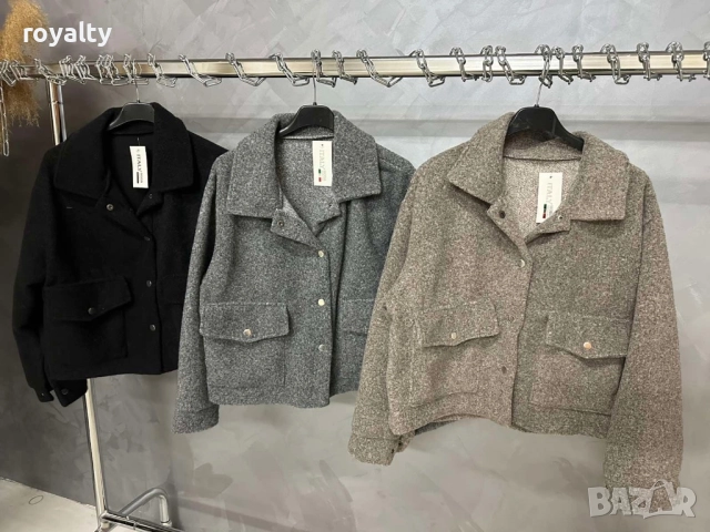 Дамско Зимно Палто Различни Цветове, снимка 7 - Палта, манта - 52187075