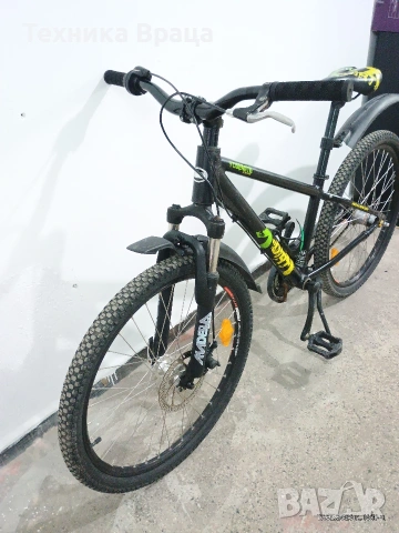 Висококачествен алуминиев детско-юнишески велосипед почти неразличим от нов. 24 цола. , снимка 5 - Велосипеди - 53570482