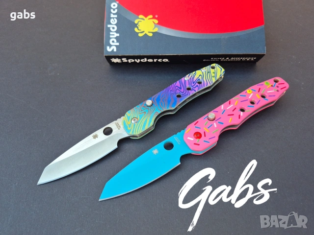Сгъваем нож Spyderco C240 Smock,два цвята