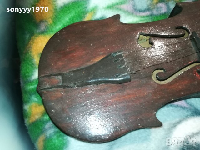 Цигулка ЗА ДЕКОР ЗА ЗАВЕДЕНИЕ ИЛИ ДОМА 61/20/7см 0211211502, снимка 4 - Струнни инструменти - 34669290