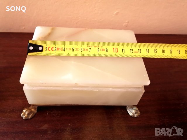 Невероятно Красив Комплект От Оникс-Кутия За Бижута И Др., снимка 7 - Антикварни и старинни предмети - 41567769