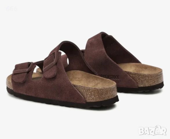 Чехли Arizona Кафяв Марка: Birkenstock, снимка 3 - Мъжки чехли - 51237161