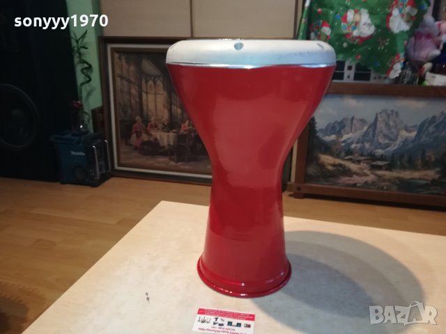 ЧЕРВЕНА ТАРАМБУКА-ГОЛЯМА ЯКА ПРОФИ 41Х26СМ 0302221800, снимка 3 - Ударни инструменти - 35662679