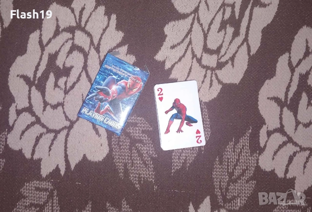 Детски карти за игра Spider-man, снимка 2 - Карти за игра - 53309635