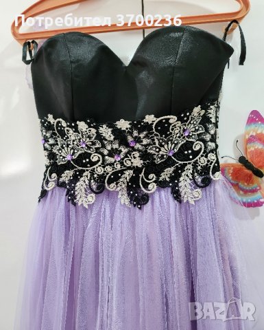 Бална рокля, шита по поръчка. Като нова!, снимка 4 - Рокли - 42218753