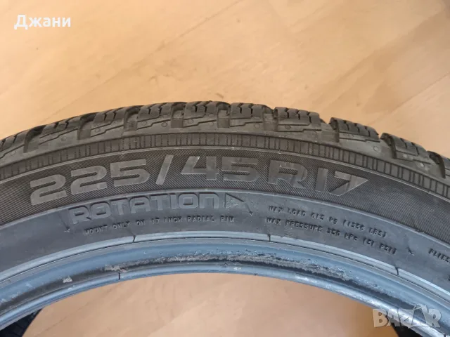2бр.Nokian 225/45/17, снимка 7 - Гуми и джанти - 53835541