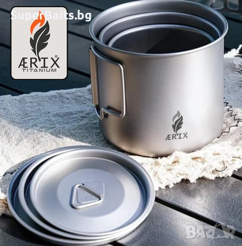 SET Титаниеви чаши, снимка 2 - Екипировка - 50996626