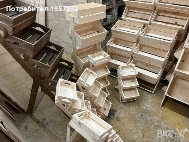 Уникални стъпаловидни стелажи, снимка 14 - Стелажи и щандове - 48841008