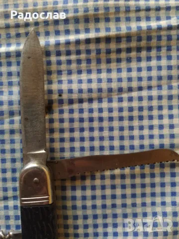 стар германски сгъваем нож VEB Sesta, снимка 5 - Ножове - 49996626