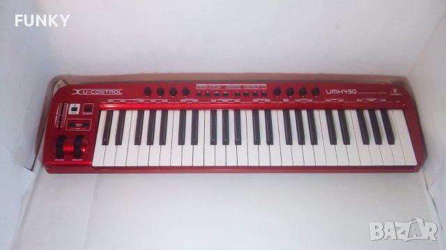 Behringer U-Control UMX490 USB MIDI Controller, снимка 2 - Синтезатори - 38844878