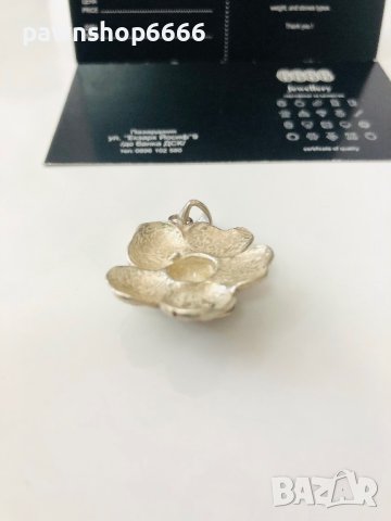 Сребърна висулка 925, снимка 6 - Колиета, медальони, синджири - 41391883