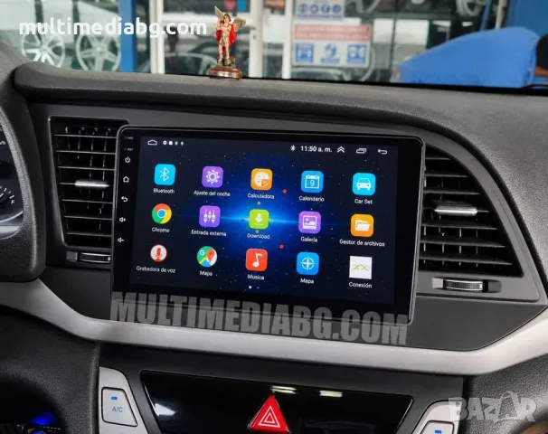 Hyundai Elantra 2016-2018 Мултимедия Навигация Android, снимка 4 - Аксесоари и консумативи - 51759133