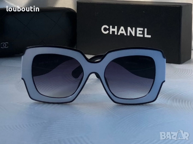 Дамски слънчеви очила квадратни черно и бяло, снимка 10 - Слънчеви и диоптрични очила - 51703729