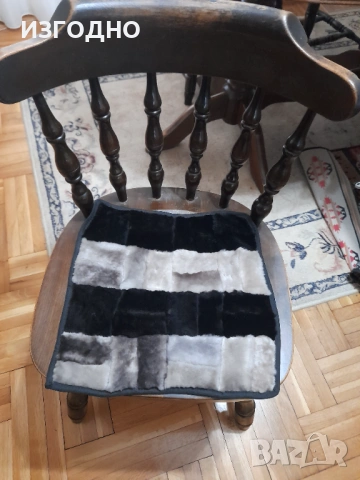 ПО 10€ ОТ АГНЕШКА КОЖА ДЕКОРАЦИЯ ЗА СТОЛ, снимка 2 - Столове - 53370731