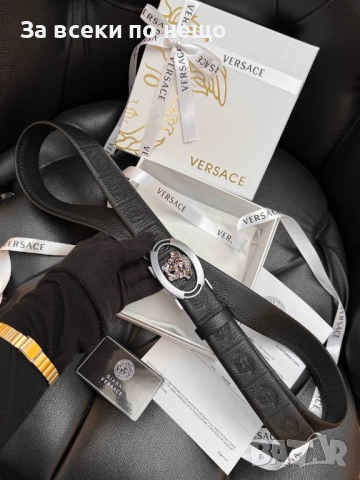 Versace Колан Със Сертификат И Торбичка - Налични Различни Цветове Код SK308, снимка 4 - Колани - 52598557