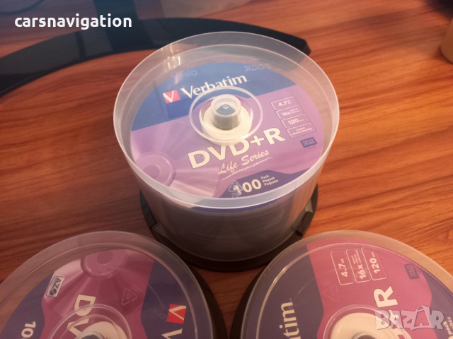 Празни дискове Verbatim Вербатим DVD+R 4.7GB ДВД+Р 4.7ГБ, снимка 3 - DVD дискове - 36142306