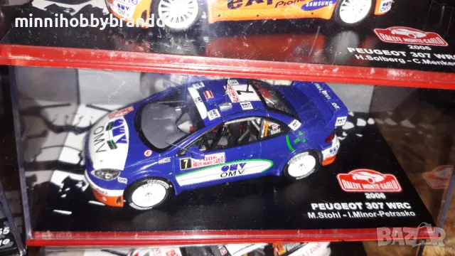 Ford Peugeot Citroen Subaru Rally WRC  1.43  Scale ., снимка 6 - Колекции - 49193069