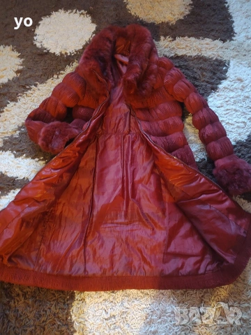 Дълго зимно яке/палто размер С 