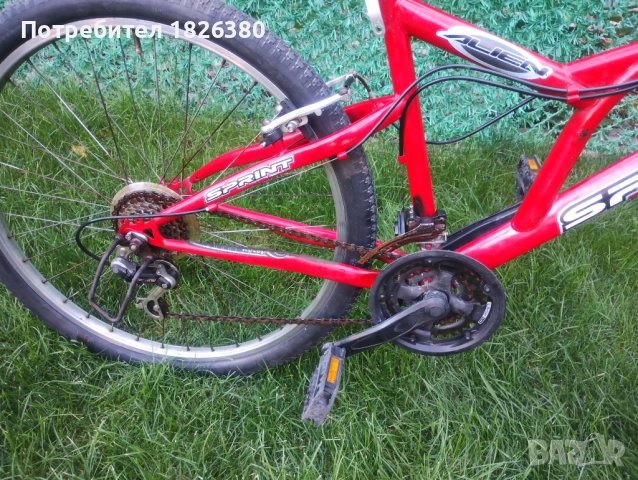 Велосипед Sprint 26", снимка 7 - Велосипеди - 51518177