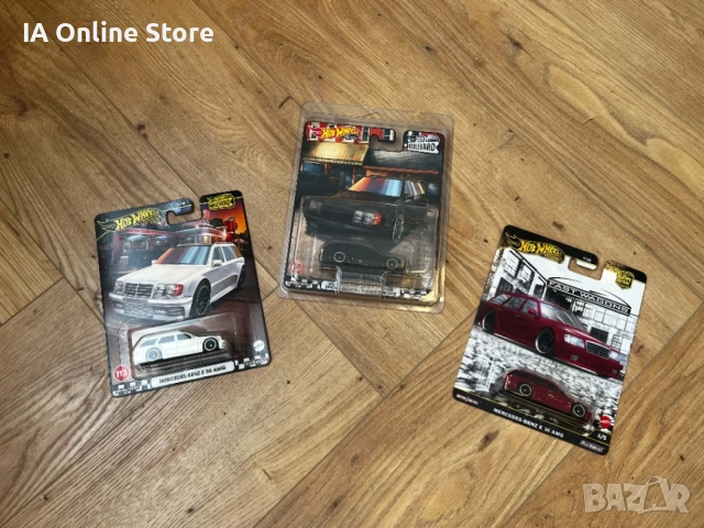 Hot Wheels Premium Mercedes-Benz E 36 AMG комплект