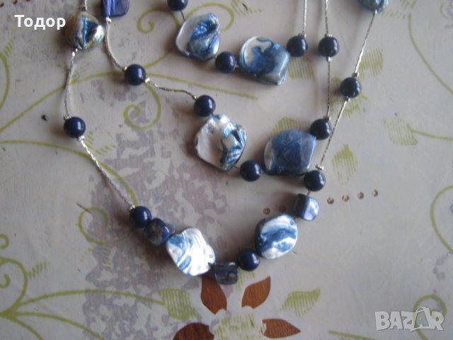 Страхотно колие гердан с естествени камъни 16, снимка 2 - Колиета, медальони, синджири - 34054698
