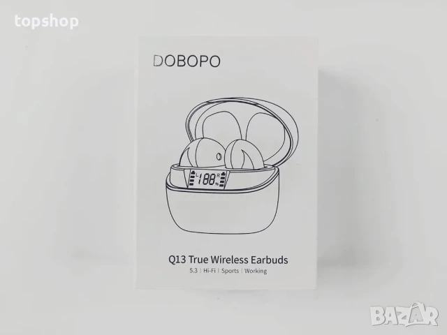 НОВИ Безжични слушалки DOBOPO, Bluetooth 5.3, 40H Premium Sound, снимка 6 - Слушалки и портативни колонки - 50493353
