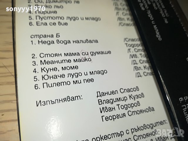 ПИЙ КУМЕ ПИЙ-ХОРА САМО ХОРА-КАСЕТА 1705231119, снимка 10 - Аудио касети - 40731250
