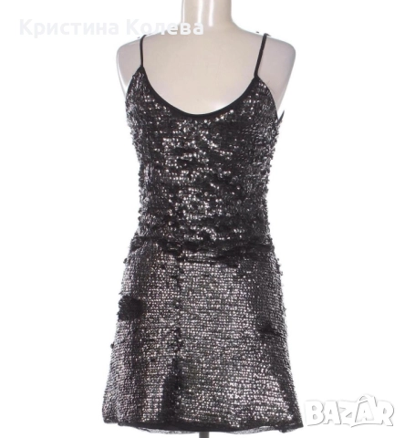 Дамска рокля с пайети Bershka