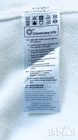 Бял кежуал суитчър органик памук ESPRIT, снимка 6 - Блузи с дълъг ръкав и пуловери - 48366114