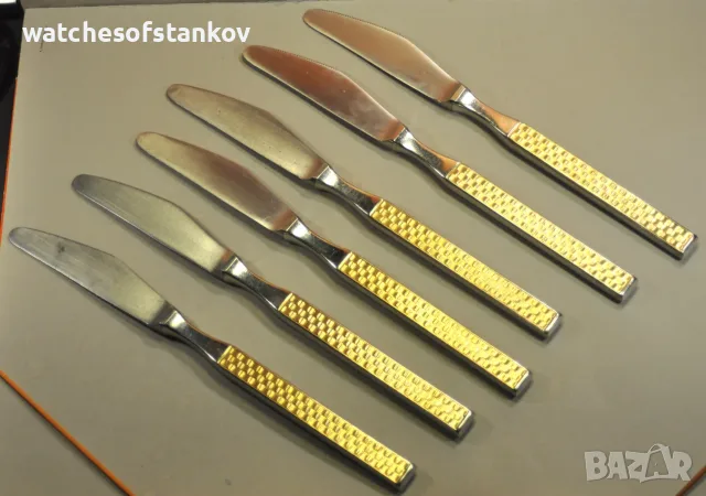 Rostfrei Solingen GP Handles Set of 6 German Dinner knives