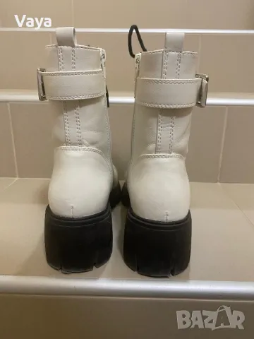 Бели ботуши Graceland 37 номер, снимка 3 - Дамски ботуши - 49329691