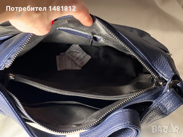 Дамска чанта от естествена кожа , снимка 6 - Чанти - 52976804