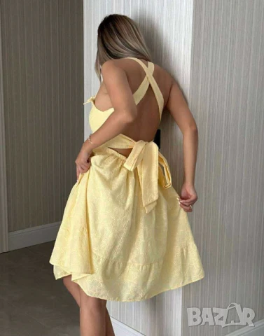 Много красива рокля с бродерия  , снимка 3 - Рокли - 50977075