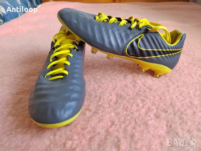 Nike Tiempo естествена кожа бутонки , снимка 1