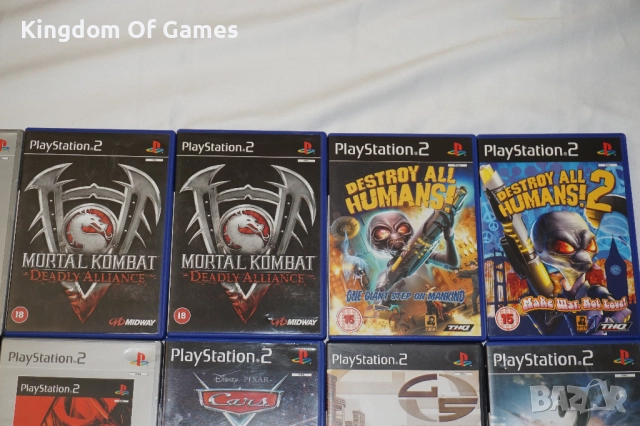 Игри за PS2 Time Splitters/Mortal Kombat/Destroy All Humans/Lemmings/Gran Turismo 3/Cars/Water Horse, снимка 3 - Игри за PlayStation - 51863869
