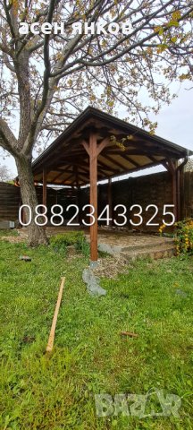 Изграждане на дървени навеси Дървени навеси Веранди Декинг , снимка 6 - Ремонти на покриви - 41203717