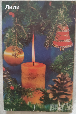 Ретро гръцки коледни пощенски картички, снимка 8 - Колекции - 36327424