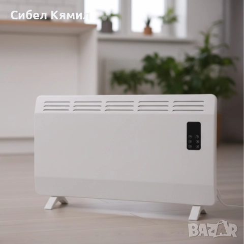 Конвектор Voltz OV51974D – 2400W, Wi-Fi управление, LED дисплей и таймер, снимка 4 - Отоплителни печки - 51836332