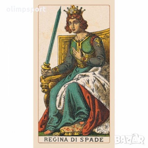 карти таро LOSCARABEO ANCIENT ITALIAN нови  , снимка 9 - Карти за игра - 35939430