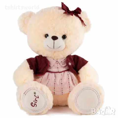 Ново плюшено мече GIRL, 42см