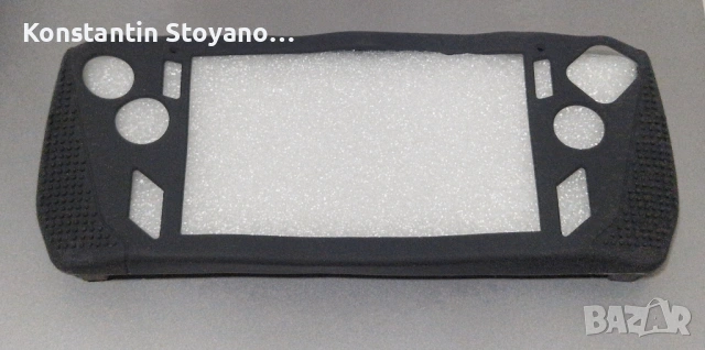 Черен силиконов защитен калъф протектор за игрова конзола ASUS ROG Ally., снимка 4 - Калъфи, кейсове - 53065422