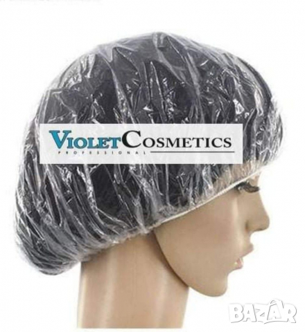 Едднократни найлонови шапки тип "боне" - 20бр./пак. - ЦЕНА- 7лв./пак.