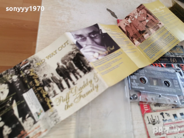 PUFF DADDY-ORIGINAL TAPE 0503261805H1E6R66, снимка 14 - Аудио касети - 53725354