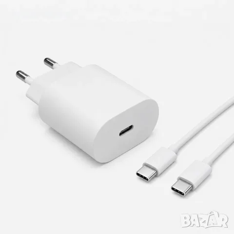 Зарядно за телефон 220V Digital One SP01492, 35W USB-C Power Adapter с кабел USB-C към USB-C