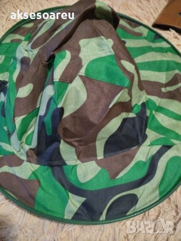 Предпазно було за защита от комари и пчели Камуфлажна риболовна мрежеста шапка с широка периферия ко, снимка 13 - Екипировка - 41599093