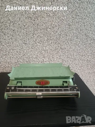 Чешки домакински кантар , снимка 3 - Антикварни и старинни предмети - 50003551