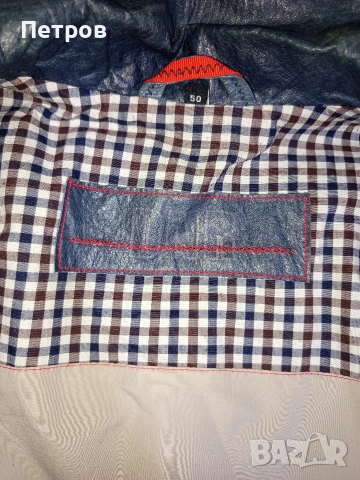 Кожено яке от естествена кожа"DONAR", снимка 8 - Якета - 53494929