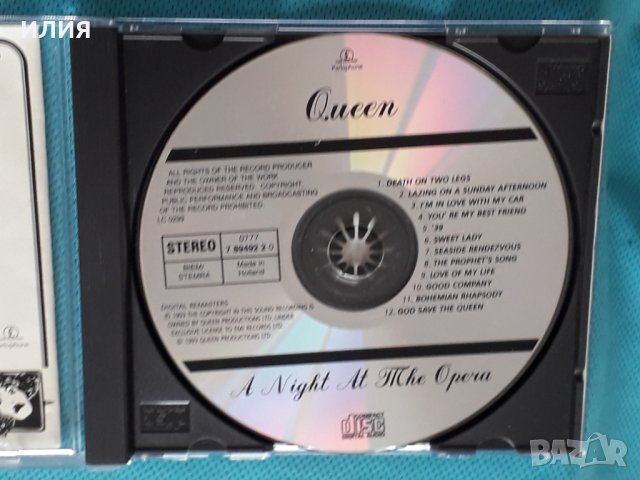 Queen- 1975- A Night At The Opera(Art Rock,Glam,Prog Rock), снимка 5 - CD дискове - 44302463